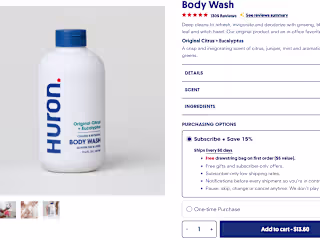 Body Wash & Perfum Product Descriptions Copywriting