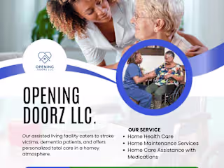 Flyer Design For Opening Doorz LLC.