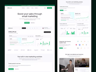 ⚡ Nietzsche - SaaS Marketing Homepage Website Design