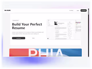 Ink Resume:Mordern Website 
