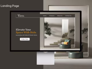 User Friendly Furniture Landing Page :: Behance
