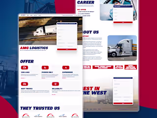 AMG Logistics (Design + Development)