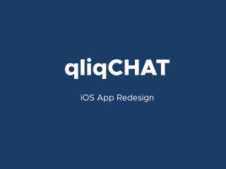 Qliq Chat's messaging experience