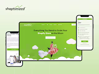 Shoptimized - Website Design