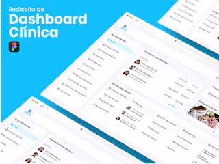Redesign of medical Dashboard