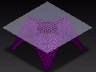 3D Model Of A Complex Table | SolidWorks