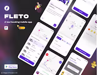 Fleto - Taxi booking app (SaaS)
