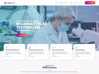 Fast lab - Homepage Design Proposal