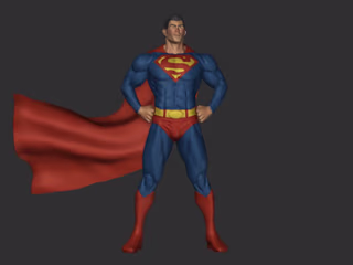 Superman 3D model :: Behance
