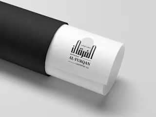 Al-Furqan Arabic Calligraphy Logo and Branding