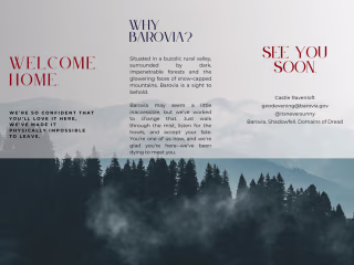Spec Work: Welcome to Barovia