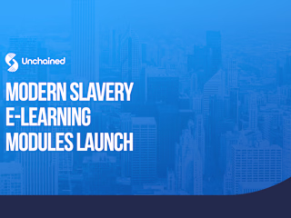 Modern Slavery E-Learning Course Launch