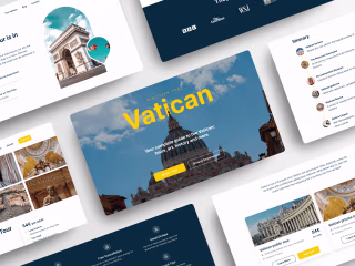 Branding & website design for guided tours agency