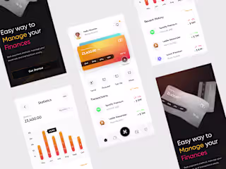 Finance Mobile App Concept