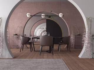 INTERIOR VISUALIZATION (THE PARALLEL DINING) on Behance