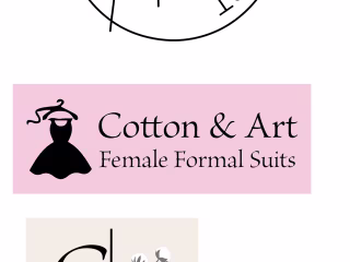 Cotton and Art logo and branding project