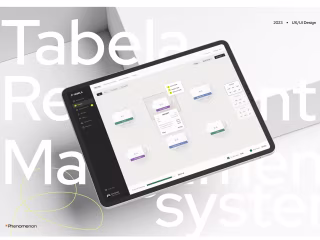 Tabela - Restaurant reservation system 