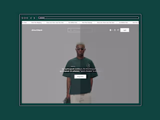 About:Blank - E-commerce Website Redesign 