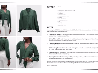 Product Descriptions for Luxury Department Store