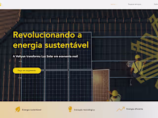 Criação de Conteúdo e Estruturação de Site para Voltyun