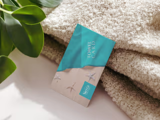 Hotel Towel Card