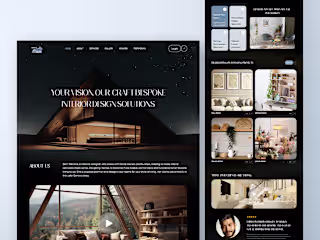 Website Design of Interior Changes