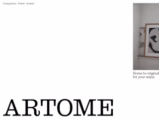Artome Framer Website Development