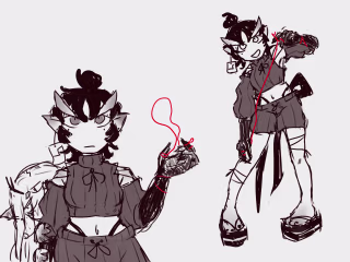Character doodles