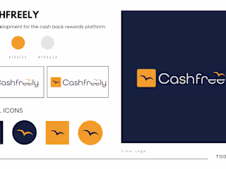 CashFreely brand / logo design