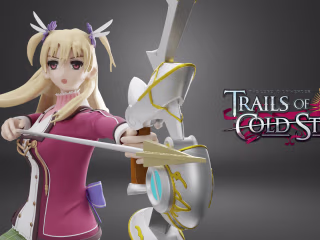 Alisa Reinford - 3D anime figure for 3D printing