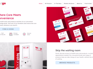 Test & Go Vending Machines