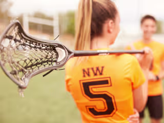 High School Lacrosse Team animation 