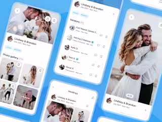 Redesign mobile application. BigDayMade