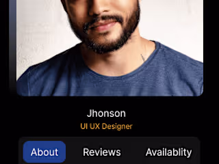 Modern App Interface for Startup