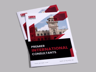 Brochure Design for Premier International Consultants on Behance