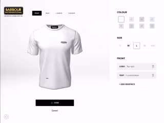 3D T-shirt Customiser