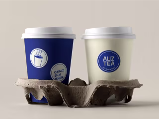 Auztea Hot Dog & Boba Branding