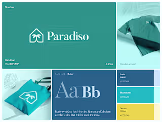 Paradiso. Real Estate company branding