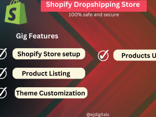 design shopify store via cjdropshipping dsers zendrop spocket