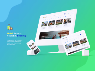Hotel Search & Booking Website Design UI UX