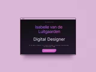 My Portfolio ✨