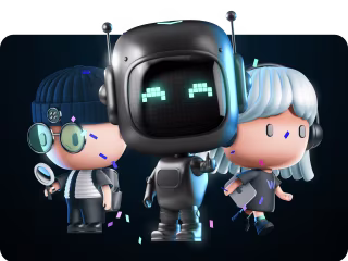 Phunk 3d characters