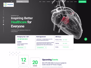Designed a Responsive Medical Website