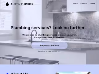 Plumbing Website Design