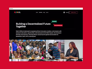 Web3 Afrika: Africa
