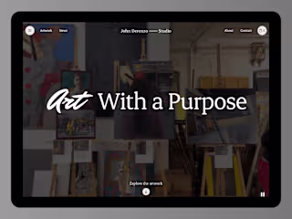 John Derenzo Studio: Web Design & Webflow Development