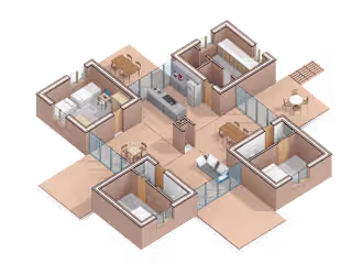 House modeling in Revit: Quantity takeoffs and plans