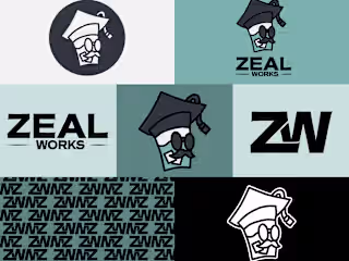 Zeal Works - Mascot Logo Design