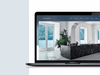 Cesar Kitchens UX/UI design