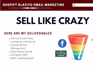 I will setup klaviyo email marketing shopify sales funnel ecom